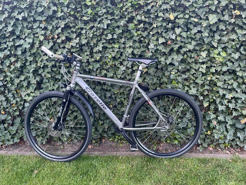 Te koop: Gazelle professional Puerto aluminium 7000, Ophalen, 28 inch, Gebruikt, Vering