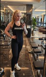 Gymshark sportset, top en broek, maat L, Kleding | Dames, Maat 38/40 (M), Zwart, Nieuw, Ophalen of Verzenden