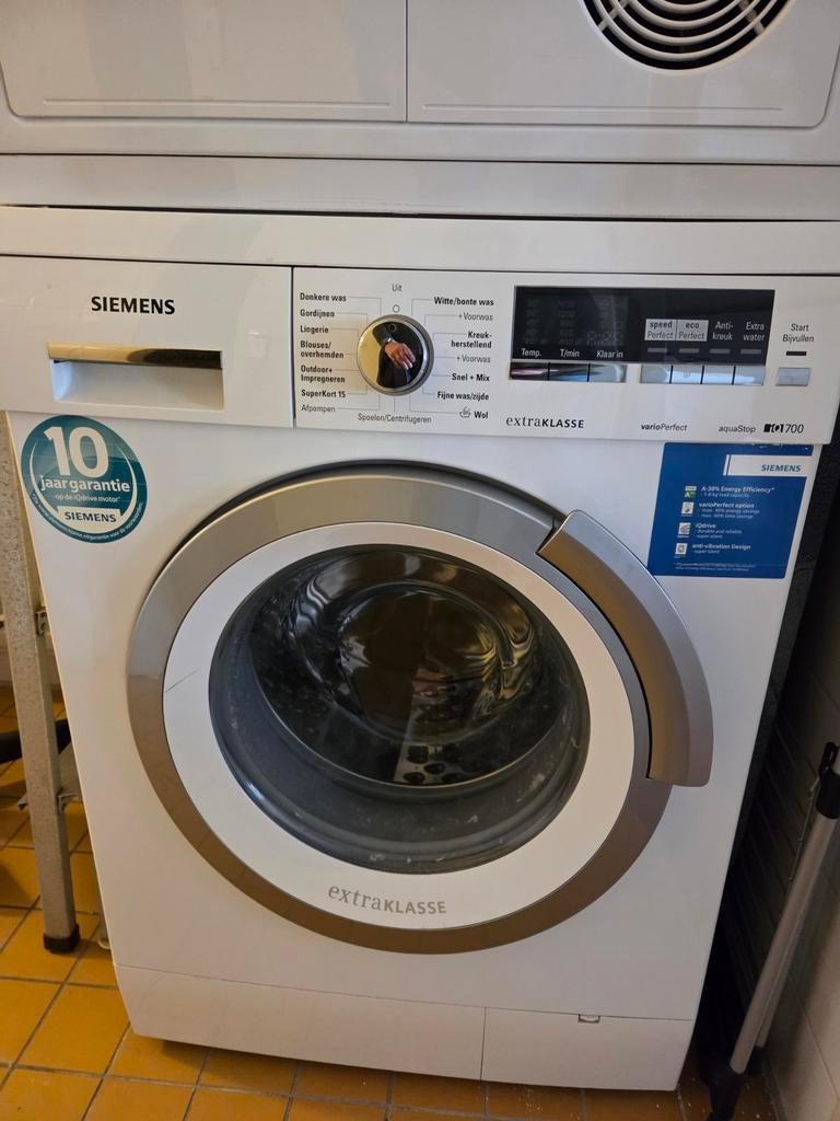 Siemens wasmachine en droger - Zo goed als nieuw, Witgoed en Apparatuur, Ophalen of Verzenden