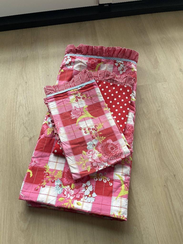 Dekbedhoes 240 x 200/210 en kussenslopen (x2) van Pip, Ophalen, Dekbedovertrek, Tweepersoons, Zo goed als nieuw