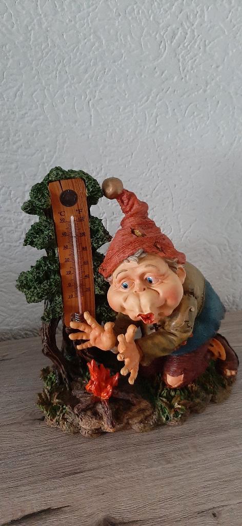 Laven efteling Laban met de thermometer, Verzamelen, Efteling, Zo goed als nieuw, Beeldje of Poppetje, Ophalen of Verzenden