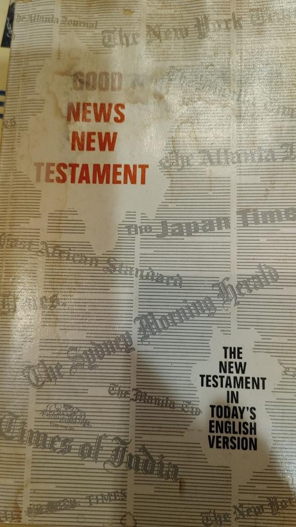 Good News New Testament - Nieuw Testament, Ophalen of Verzenden, Gelezen, Onbekend, Christendom | Katholiek