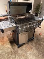 Grote gasbarbecue met zijbrander en draaispit, Ophalen of Verzenden, Gebruikt