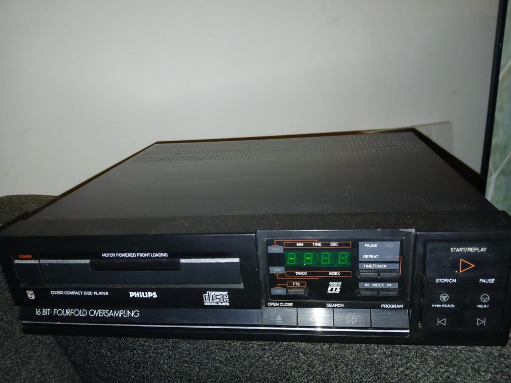 Philips CD360 16 bit cd speler, Ophalen