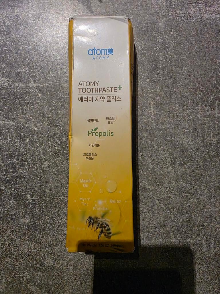 Korean k-beauty Atomy Toothpaste+ Propolis tandpasta nieuw, Onbekend, Nieuw, Ophalen of Verzenden, Tandpasta