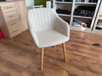 4 eetkamer stoelen, type Adslev van Jysk, Huis en Inrichting, Stoelen, Ophalen, Gebruikt, Overige kleuren, Vier