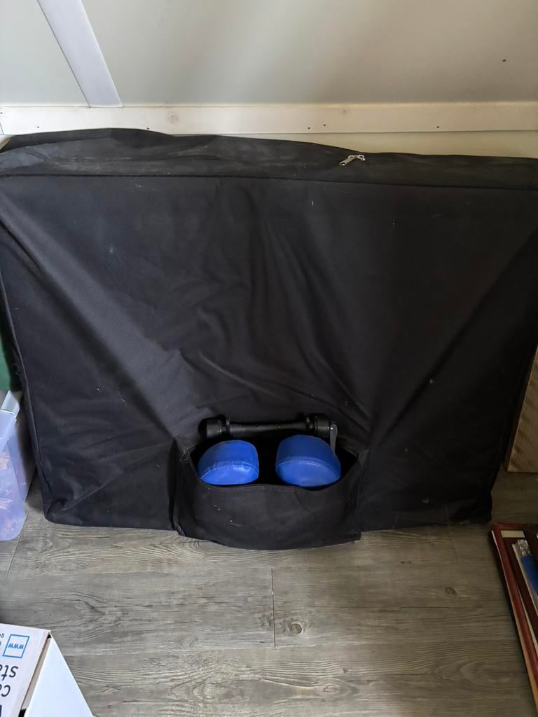 Inklapbare behandeltafel, Sport en Fitness, Massageproducten, Ophalen, Gebruikt, Massagetafel