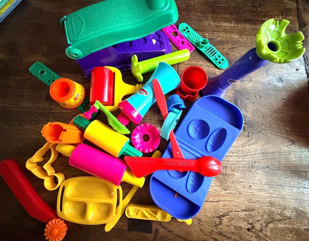 Play Doh klei spulletjes, Ophalen of Verzenden, Bouwen