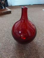 Rood vaasje ikea, Ophalen of Verzenden, Minder dan 50 cm, Rood, Glas