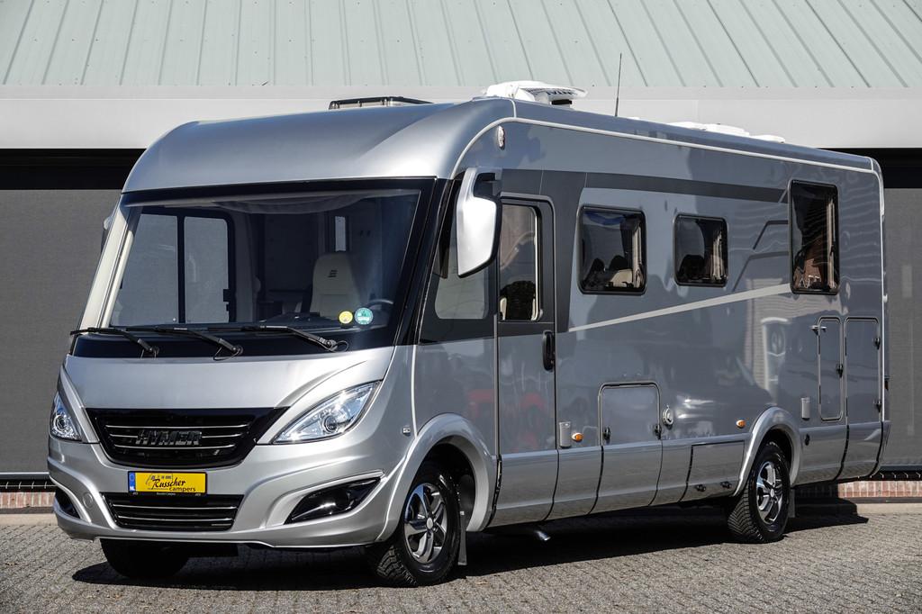 Hymer B 708 SL 180Pk Aut. | Levelsysteem | Lithium Accu's |, Navigatie, 7 tot 8 meter, Bedrijf, Diesel