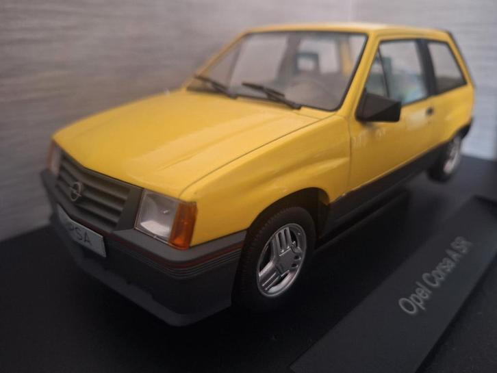 Opel Corsa A SR 1983 Schaal 1:18, Hobby en Vrije tijd, Modelauto's | 1:18, Nieuw, Auto, Overige merken, Ophalen of Verzenden