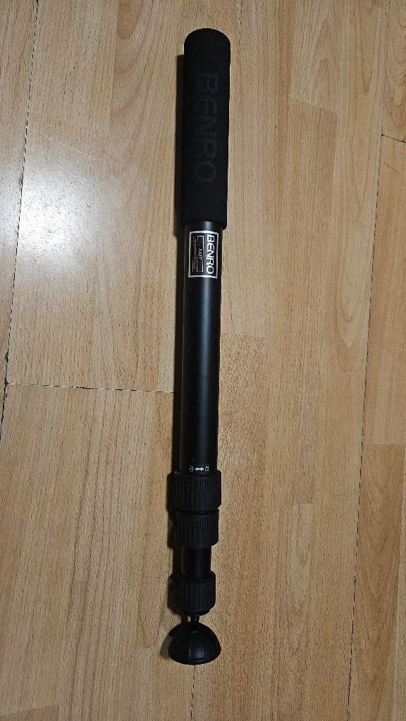 Benro A48T Aluminium Eenpoot Statief, Audio, Tv en Foto, Fotografie | Statieven en Balhoofden, Ophalen, Gebruikt, Minder dan 150 cm