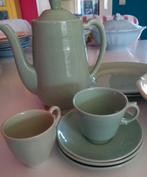 Delen Engels servies oa theepot Bery Wood's Ware licht groen, Antiek en Kunst, Ophalen of Verzenden