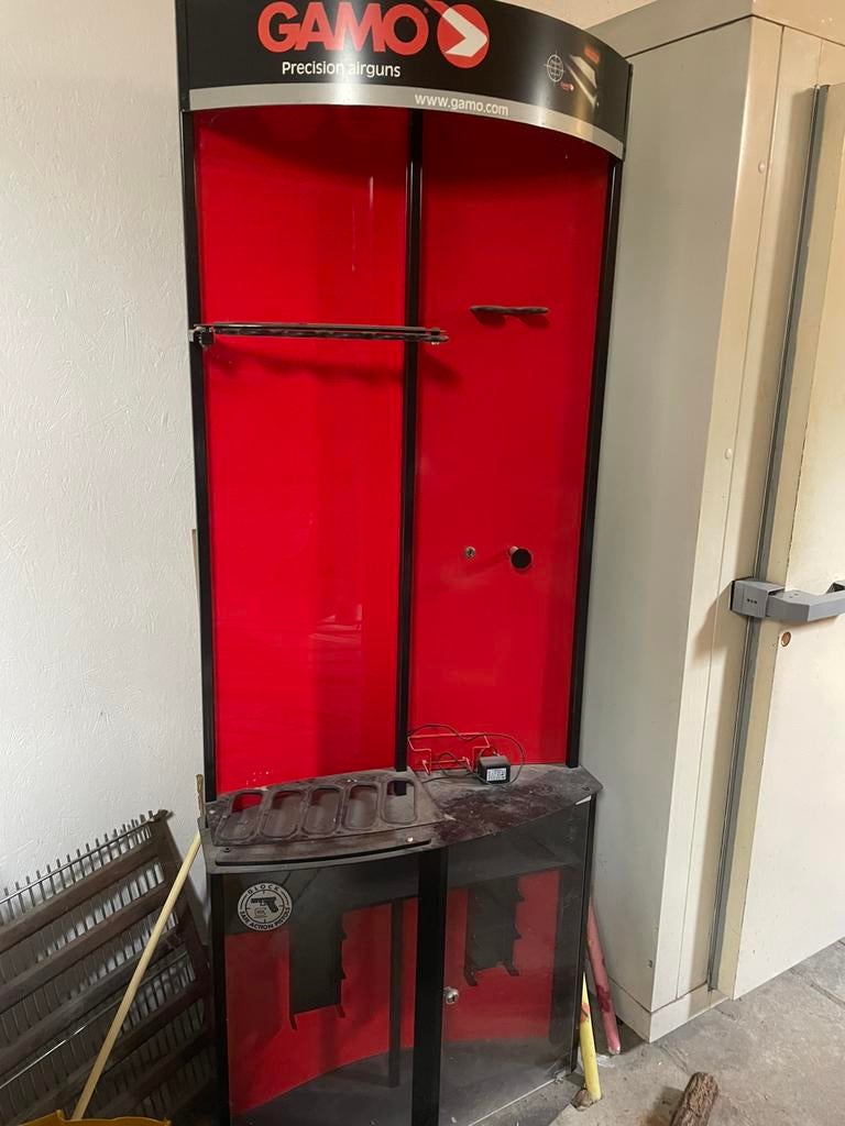 Gamo luchtbuks display, Ophalen, Gebruikt