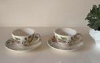 2 Gien Provence koffiekop en schotels, Ophalen of Verzenden, Zo goed als nieuw, Overige stijlen, Kop(pen) en/of Schotel(s)