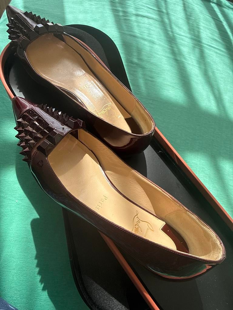 Louboutin schoenen maat 37, Overige kleuren, Instappers, Ophalen of Verzenden, Zo goed als nieuw