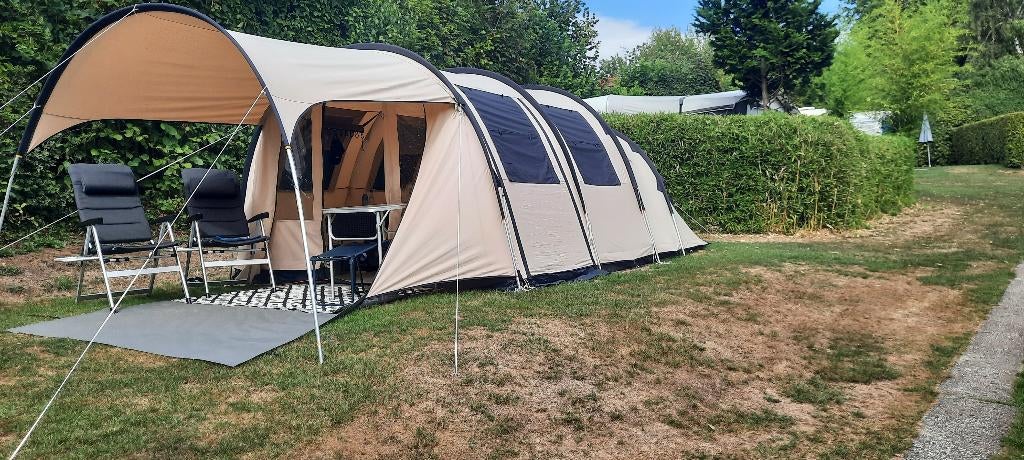 Koepeltent Obelink Porto Ercole met hele inboedel!!, Ophalen, Zo goed als nieuw, Tot en met 4