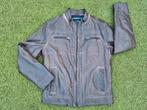 Heren leren jas - Refill Authentic - Maat L, Kleding | Heren, Jassen | Winter, Maat 52/54 (L), Bruin, Ophalen of Verzenden, Zo goed als nieuw
