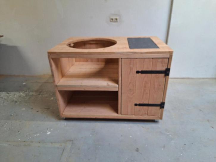 Douglas buitenkeuken Green Egg Basterd Kamado Boretti bbq, Tuin en Terras, Buitenkeukens, Ophalen of Verzenden