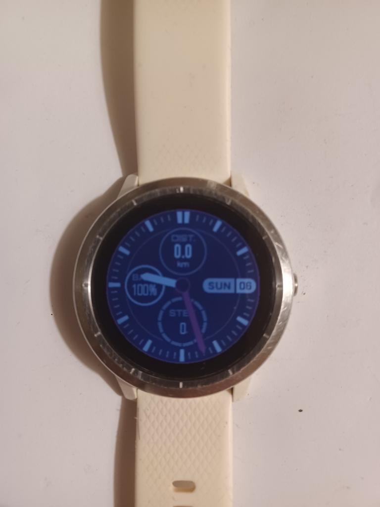 Garmin VivoActive 3, Sieraden, Tassen en Uiterlijk, Smartwatches, Gebruikt, Zwart, Garmin, Ophalen of Verzenden