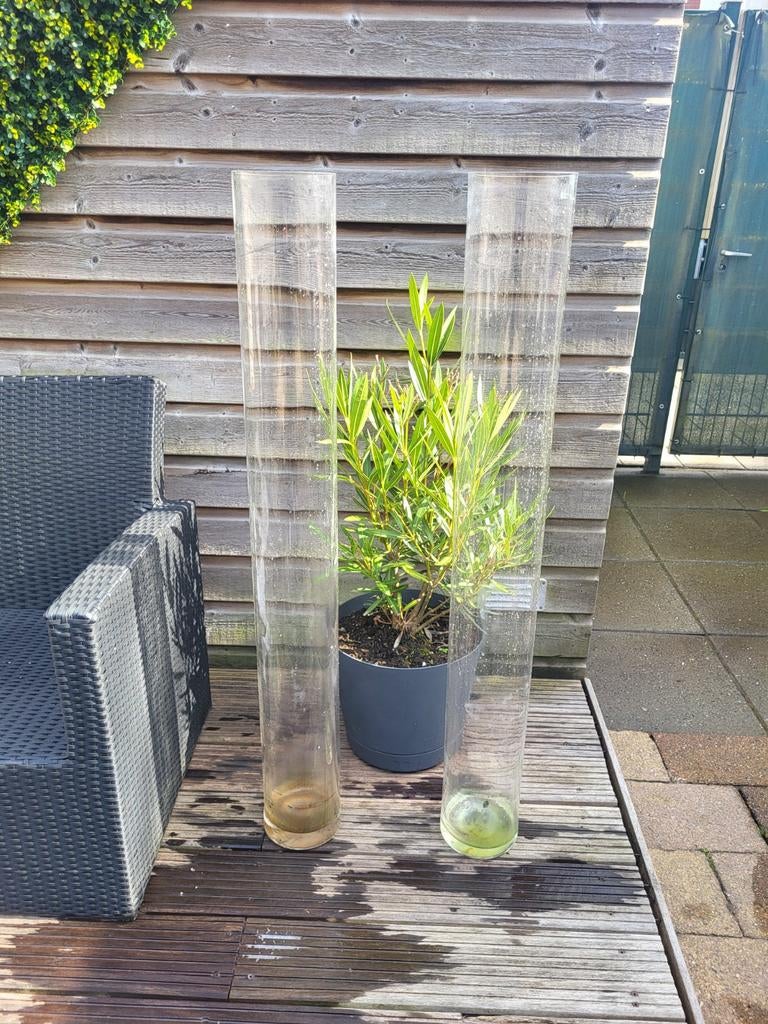 Vazen, Tuin en Terras, Ophalen, 1 tot 2 meter, Minder dan 3 meter, Glas