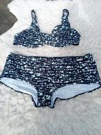 Mooie bikini merk Sunseeker, broekje mt (x)xl, top cup C, Ophalen of Verzenden, Zo goed als nieuw, Zwart, Bikini