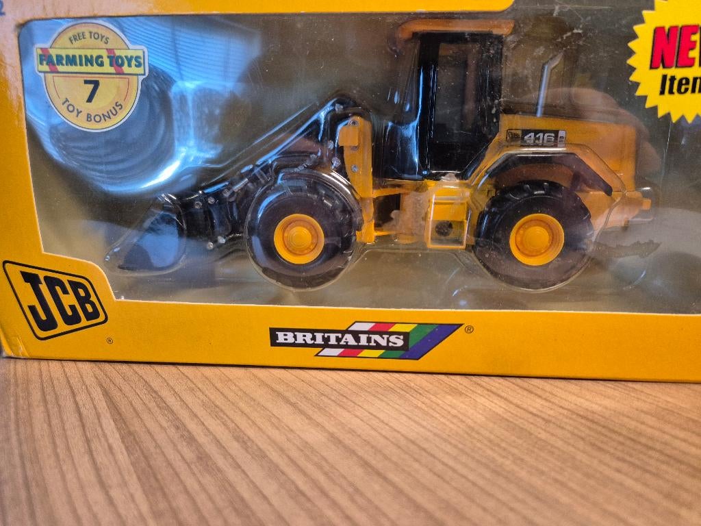 JCB 416S FARM MASTER, Ophalen of Verzenden, Zo goed als nieuw, Tractor of Landbouw, Britains