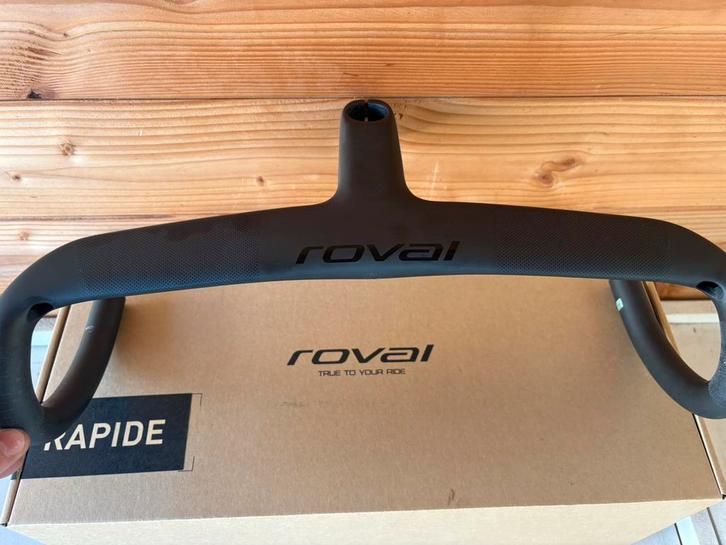 Roval Rapide Cockpit 110/420 van Tarmac Sl8 eerste montage, Fietsen en Brommers, Fietsonderdelen, Zo goed als nieuw, Racefiets