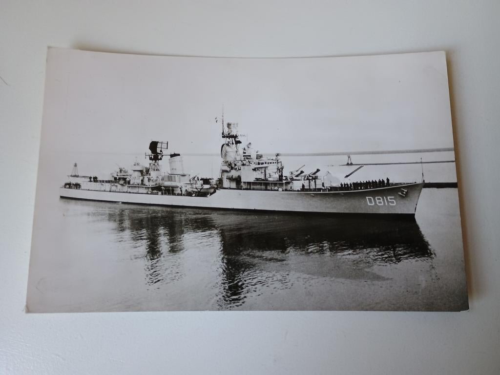 Oude ansichtkaart Hr. Ms. Jager Overijssel ( nr.4), Verzamelen, Ophalen of Verzenden, Kaart, Foto of Prent