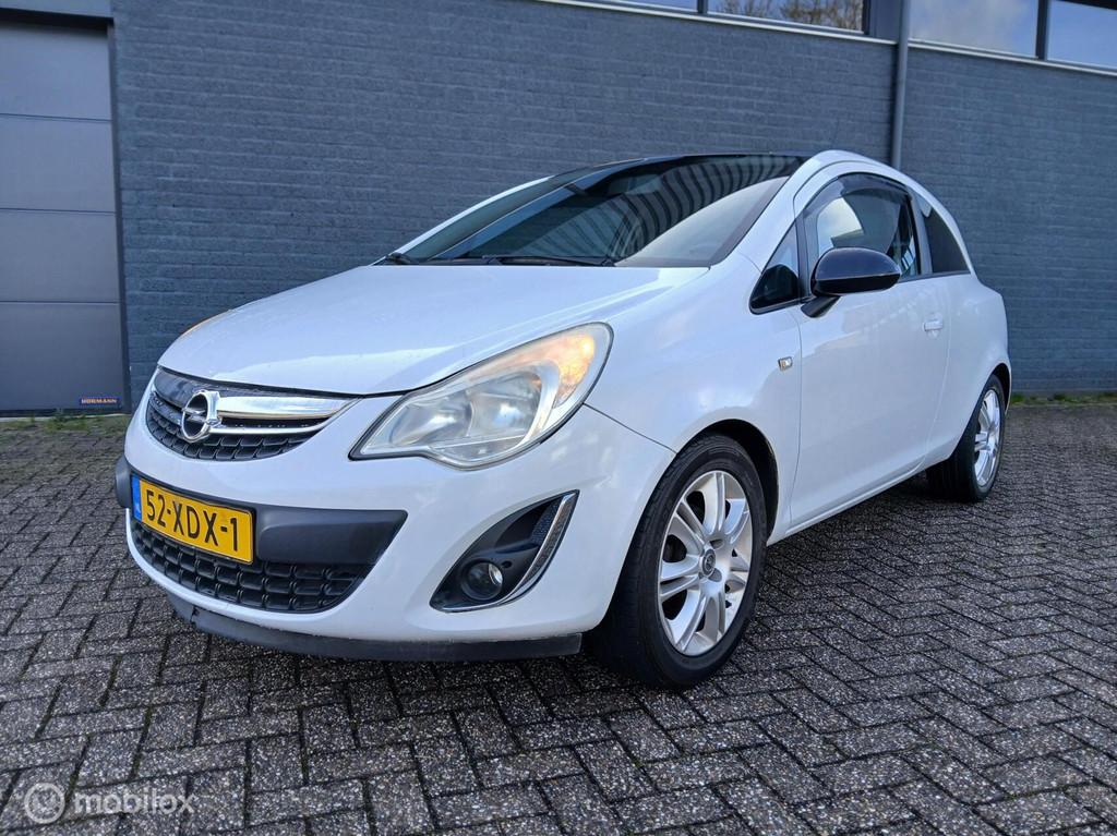 Opel Corsa 1.2 Panoramadak/Navi/Apk 04-'27 LPG, Voorwielaandrijving, Gebruikt, 4 cilinders, 1229 cc