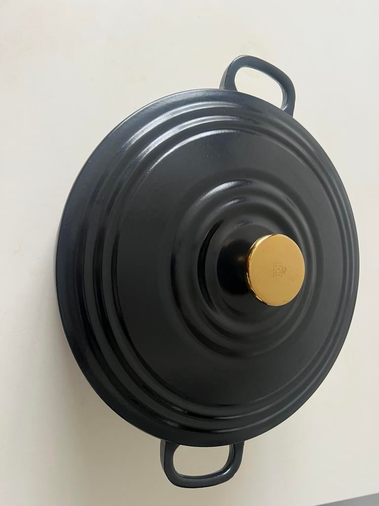 Braadpan bk 28 cm, Huis en Inrichting, Keuken | Potten en Pannen, Ophalen of Verzenden, Zo goed als nieuw, Gietijzer, Koekenpan of Braadpan