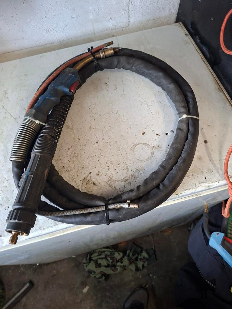 MIG/MAG Laspistool met slangpakket, Ophalen of Verzenden, Gebruikt, 150 tot 250 ampère, Co2