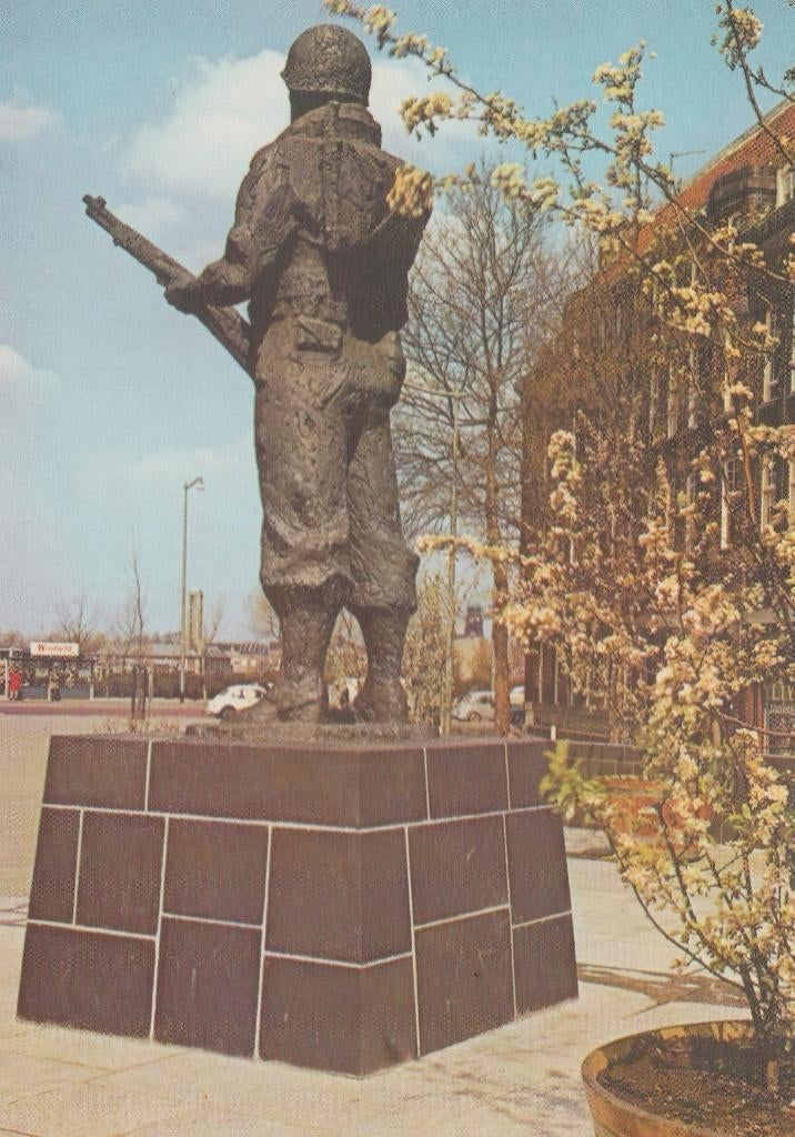 ROTTERDAM Mariniersmonument Leeser, Verzenden, 1960 tot 1980, Ongelopen, Zuid-Holland
