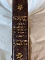 Thomas Hobbes (1668) 4 stukken over wiskunde en natuurkunde, Antiek en Kunst, Antiek | Boeken en Bijbels, Ophalen of Verzenden