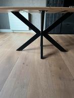 Eikenhouten eettafel 220x90, Huis en Inrichting, Eikenhout, Vijf personen of meer, Modern, Rechthoekig