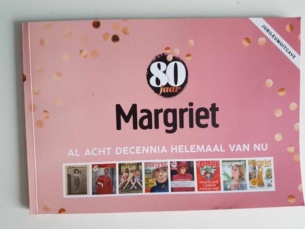 Margriet 80 jaar, jubileumuitgave, goede staat, Ophalen of Verzenden, Zo goed als nieuw