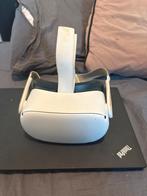 Oculus Quest 2 VR-bril met controllers, Ophalen of Verzenden, Gebruikt, VR-bril, Overige platformen