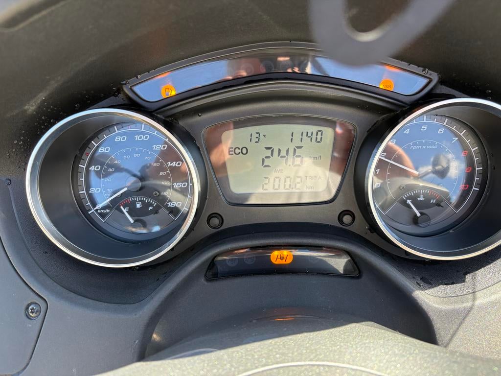 Piaggio LT 500 Sport Wit met Topkoffer - 2014, 38403 km, Fietsen en Brommers, Ophalen, Gebruikt, Overige modellen