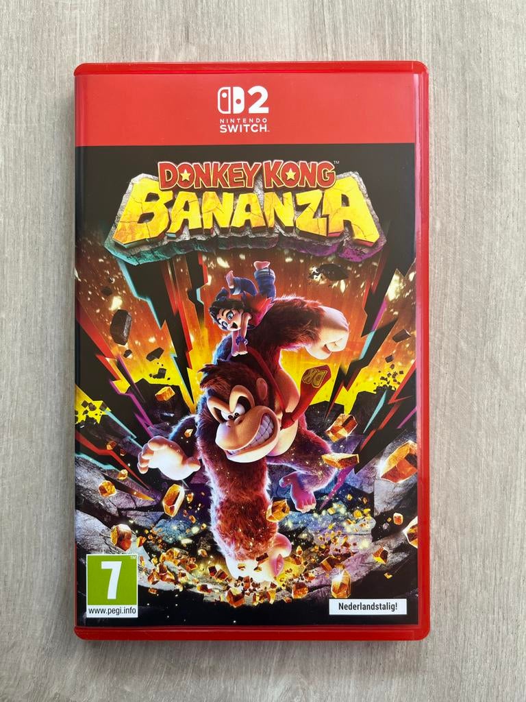 Donkey Kong Bananza Switch 2, Spelcomputers en Games, Games | Nintendo Switch, 1 speler, Ophalen of Verzenden, Zo goed als nieuw