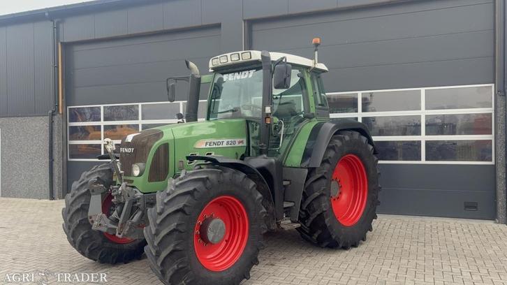 Fendt 820 Vario tms, Zakelijke goederen, Agrarisch | Tractoren, 7500 tot 10000, Fendt, meer dan 160 Pk, Gebruikt