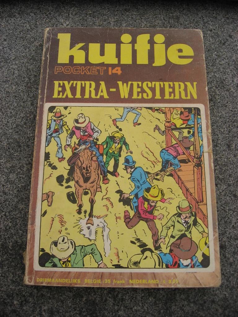 Kuifje Pocket 14. Extra-Western., Eén stripboek, Ophalen of Verzenden