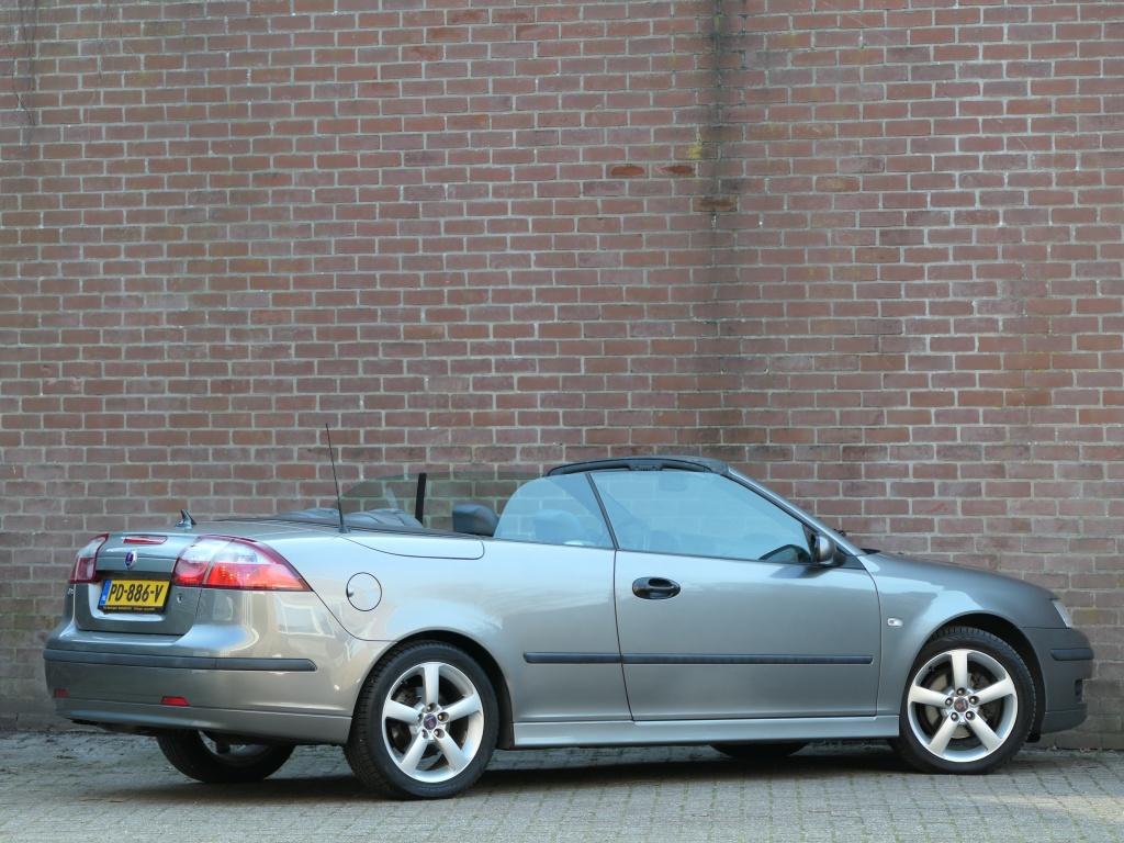 Saab 9-3 Cabrio 1.8t Linear Leer / Cruise Control / Stoelver, Auto's, Saab, Automaat, 1998 cc, Gebruikt, 4 cilinders