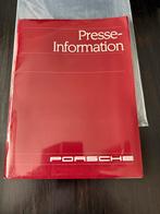 Porsche Presse-Information 1989 origineel met foto’s, Ophalen of Verzenden, Gelezen, Porsche