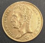1840 Gouden 10 Gulden Willem 1, Koning Willem I, Losse munt, 10 gulden, Goud