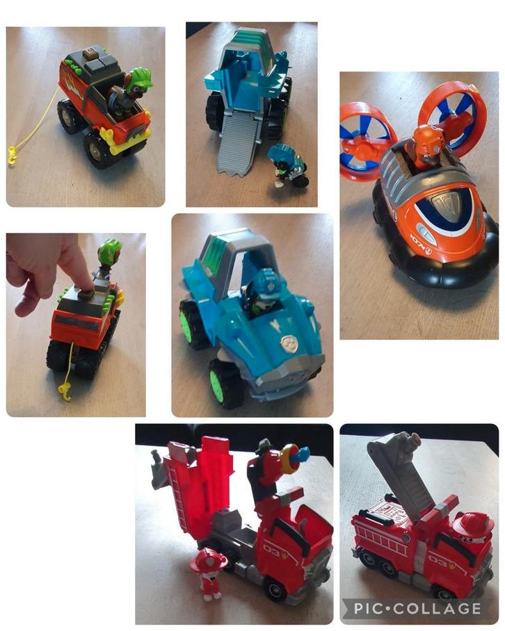 Paw Patrol verschillende Voertuigen €7,50 per stuk!, Kinderen en Baby's, Speelgoed | Speelgoedvoertuigen, Zo goed als nieuw, Ophalen of Verzenden