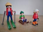Playmobil wintersporten: schaats, skie, slee, Ophalen of Verzenden, Zo goed als nieuw, Complete set