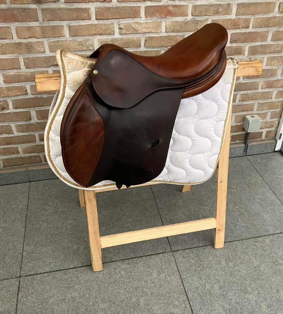 Springzadel Bruno Delgrange 17,5 inch, Ophalen of Verzenden, Springen