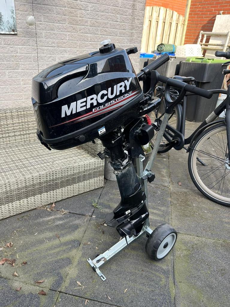 Mercury 4 pk buitenboordmotor FourStroke, Ophalen, Gebruikt