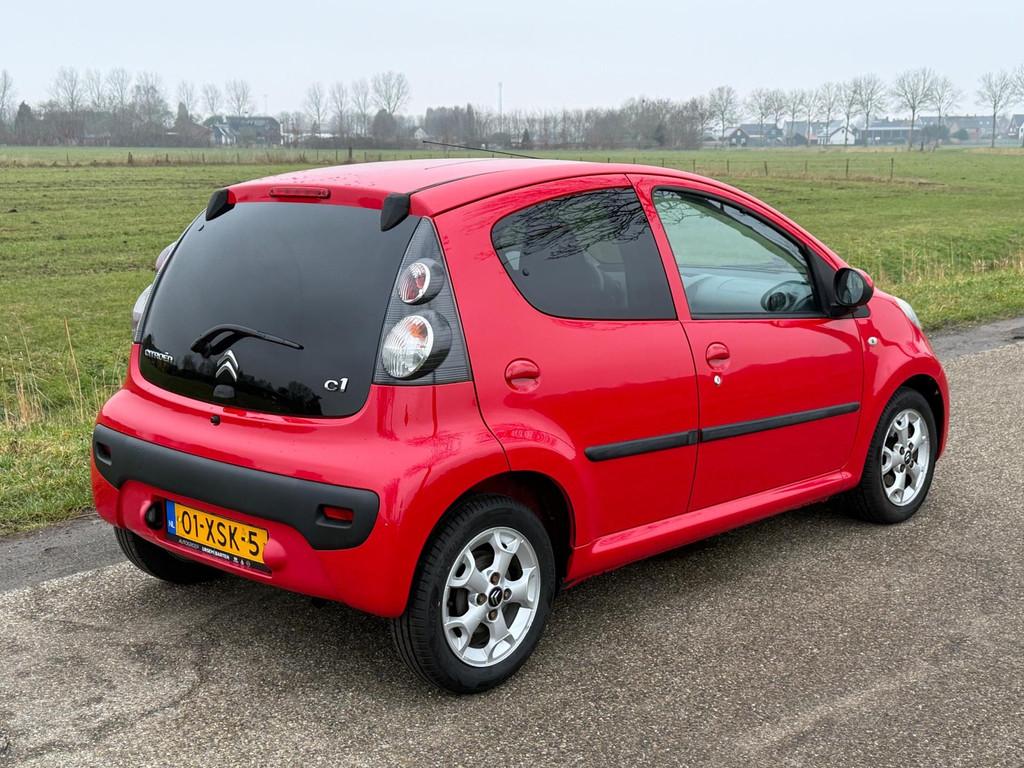 Citroen C1 1.0 First Edition APK 10-2026 Airco NAP Nette sta, Auto's, Voorwielaandrijving, Euro 5, Stof, Gebruikt