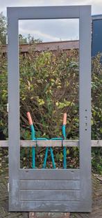 Ongebruikte hardhouten buitendeur met 3-puntssluiting, 80 tot 100 cm, 215 cm of meer, Ophalen of Verzenden, Hout